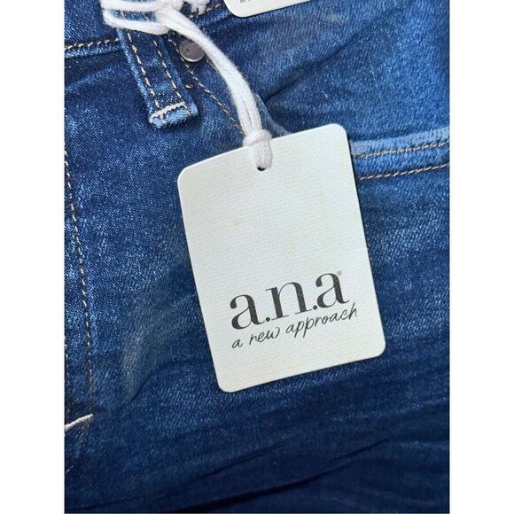New with tags size 6 dark wash A.n.a. A New Approach Jeans  jeans High Waist str - Picture 4 of 7